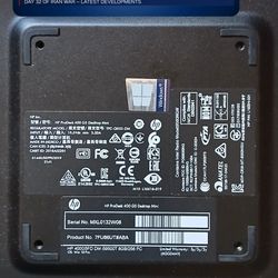 Hp pro desk G4 mini pc