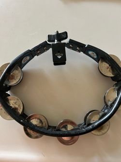LATIN PERCUSSION CYCLOP LP 160 STEEL JINGLES MOUNTABLE TAMBOURINE
