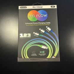 Universal LED Flow Charging Cable – 6FT