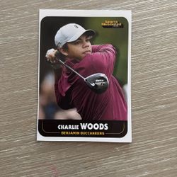 Charlie Woods Sports Illustrated Card