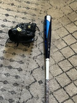 A950 11.5 Baseball Glove  With 33 Inch Drop 3 Easton Bat 