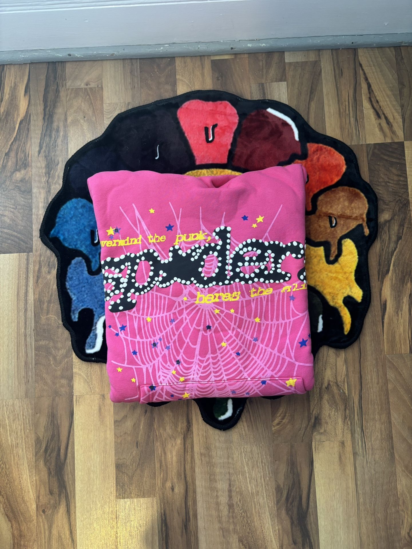 Pink Spyder Hoodie 