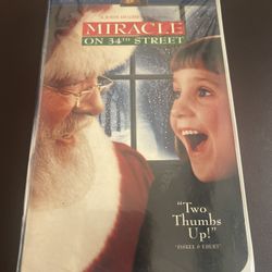 VHS Miracle On 34 Th St 