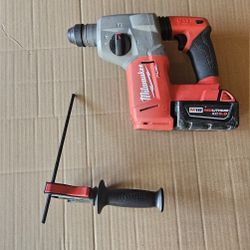 Milwaukee M18 SDS Rotary Hammer + Battery - Used