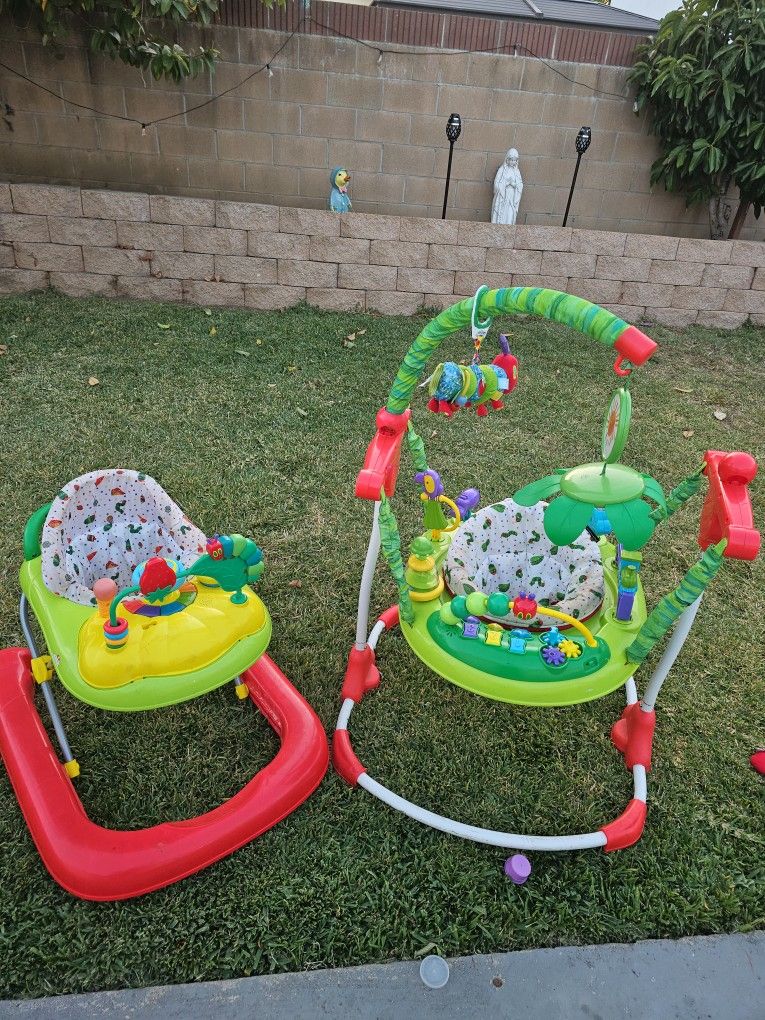 Eric Carle Hungry Caterpillar Jumperoo / Walker