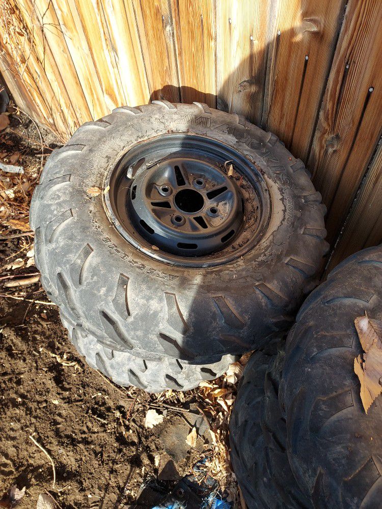 Rims And Tire For Atv
