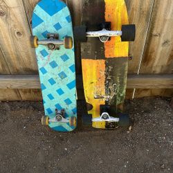 2 Skateboard Dicent Shape 