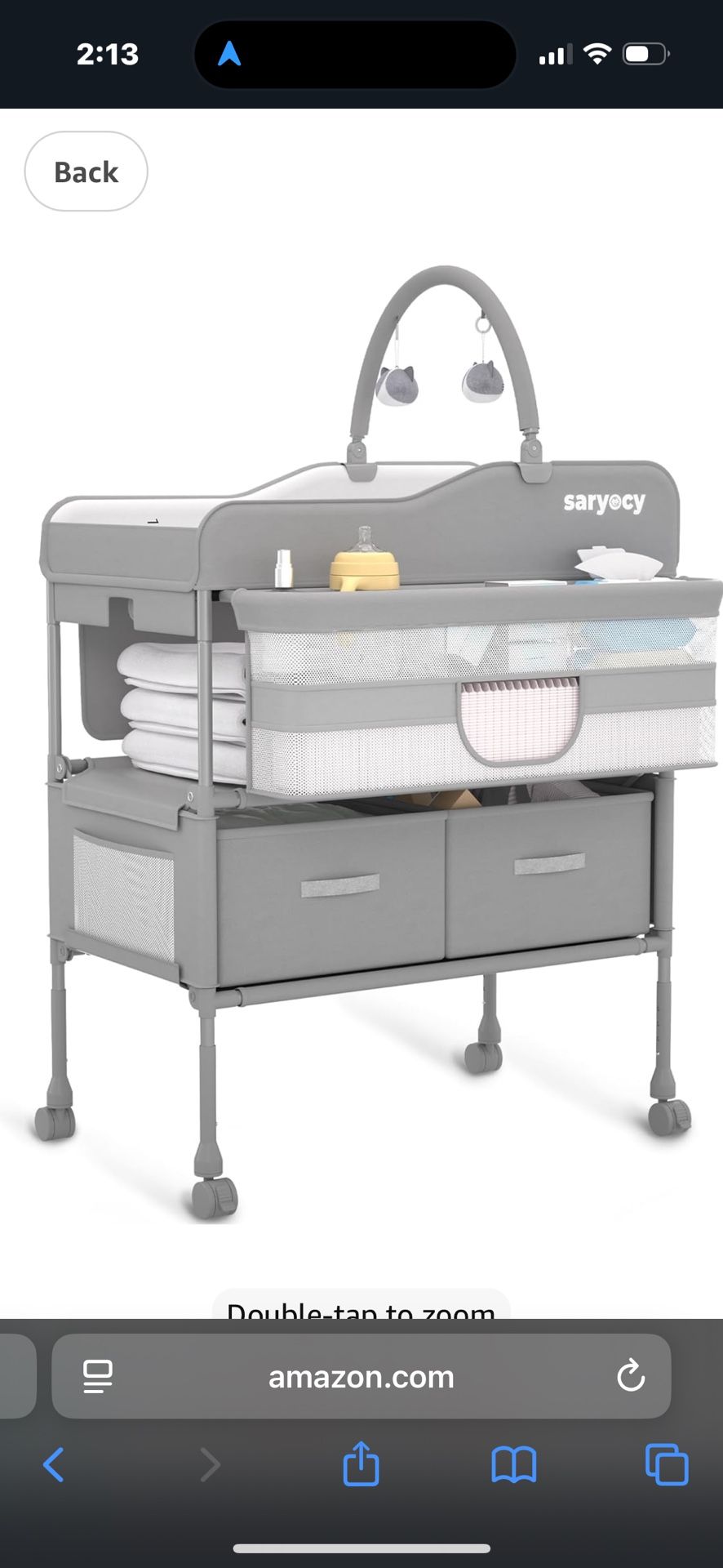 New Baby Changing Table  