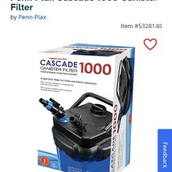 Cascade 1000 Aquarium Canister Filter