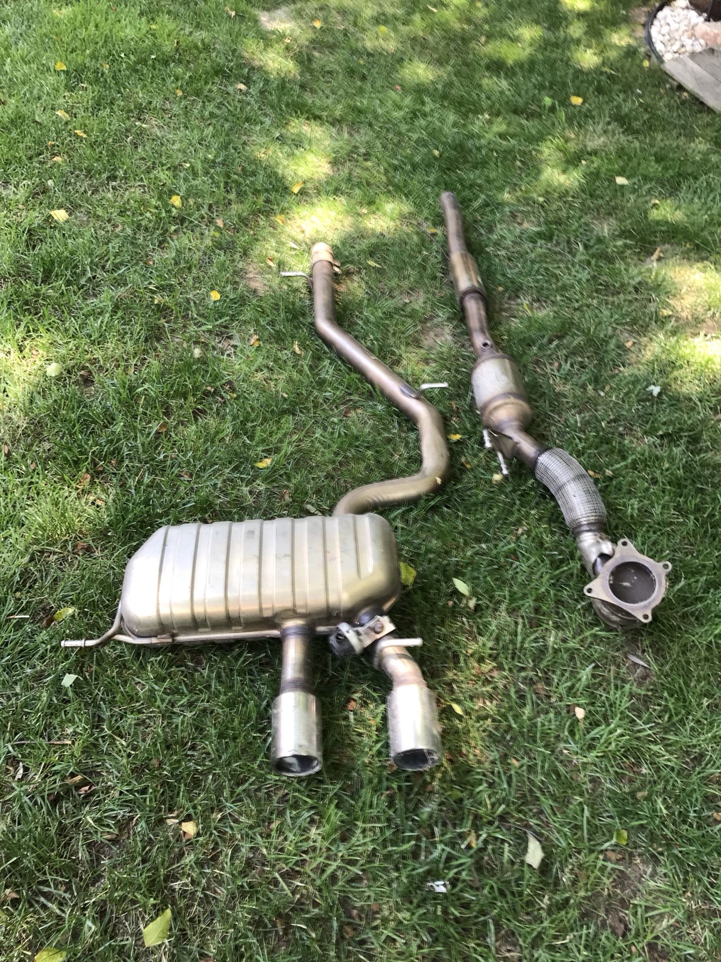 2012-2013 VW Golf R full exhaust