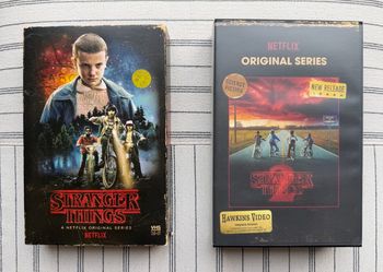 Stranger Things Seasons 1 and 2 VHS Collector’s Edition Blu-Ray/DVD Set