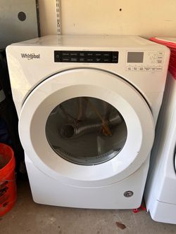 Whirlpool Front-Load Washer and Gas Dryer