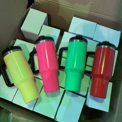 40oz Neon Sublimation Tumblers