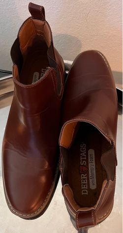 Brown Leather Chelsea Boots size 9