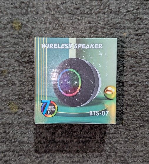 Wireless Bathroom Speaker - Must Have