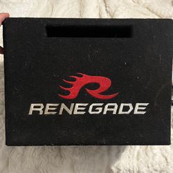 Renegade Car Subwoofer And Amp 
