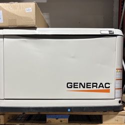 Generac 24kW Home Backup Generator 7210 with 200 amp auto transfer switch