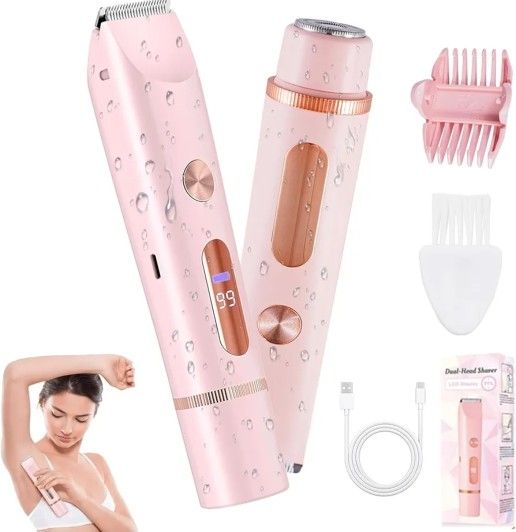PEDOOD
4.8
4.8 out of 5 stars
(12)
Sonic Dermaplane Razor for Women, Facial Hair Remover with LED Light, 3 Speed Mini Electric Dermaplaning Too