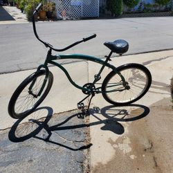 Long Body Beach Cruiser & 21 Speed Schwinn Road Bike