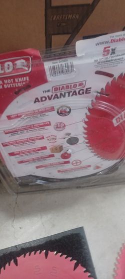 Diablo chop saw blades. 12-in $10 each