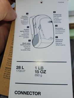 The North Face Connector Backpack 28 lt , midgray evolution markets lo &K6c