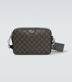 Gucci GG Supreme Gray Ophidia GG Medium Messenger Bag