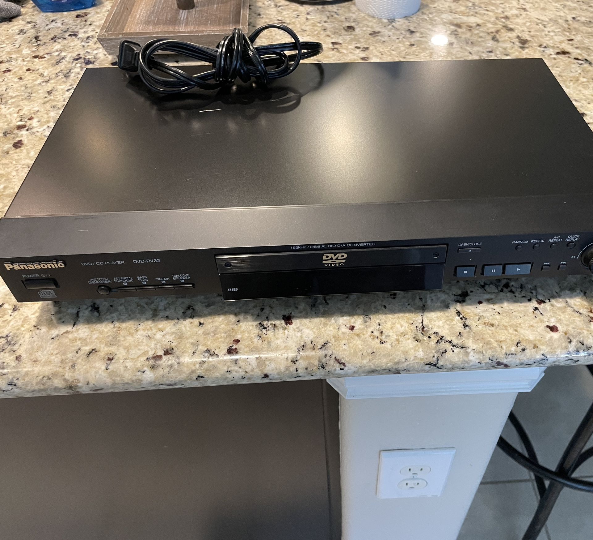 Panasonic DVDRV32 Universal DVD CD MP3 Disc Player for Sale in Saginaw