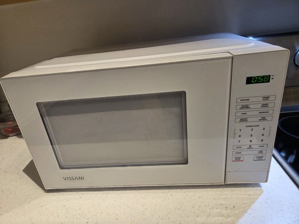 Microwave Vissani White Excellent Conditions