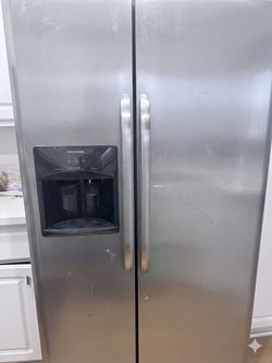 Frigidaire FFHS2611PF7 (a 26 cu. ft. side-by-side refrigerator).