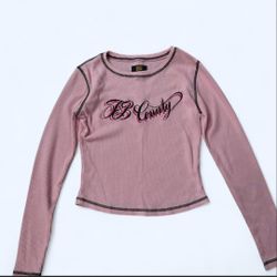 FB County Pink Long Sleeve