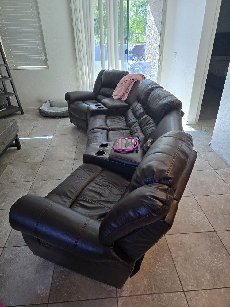 Leather Couch/Sofa