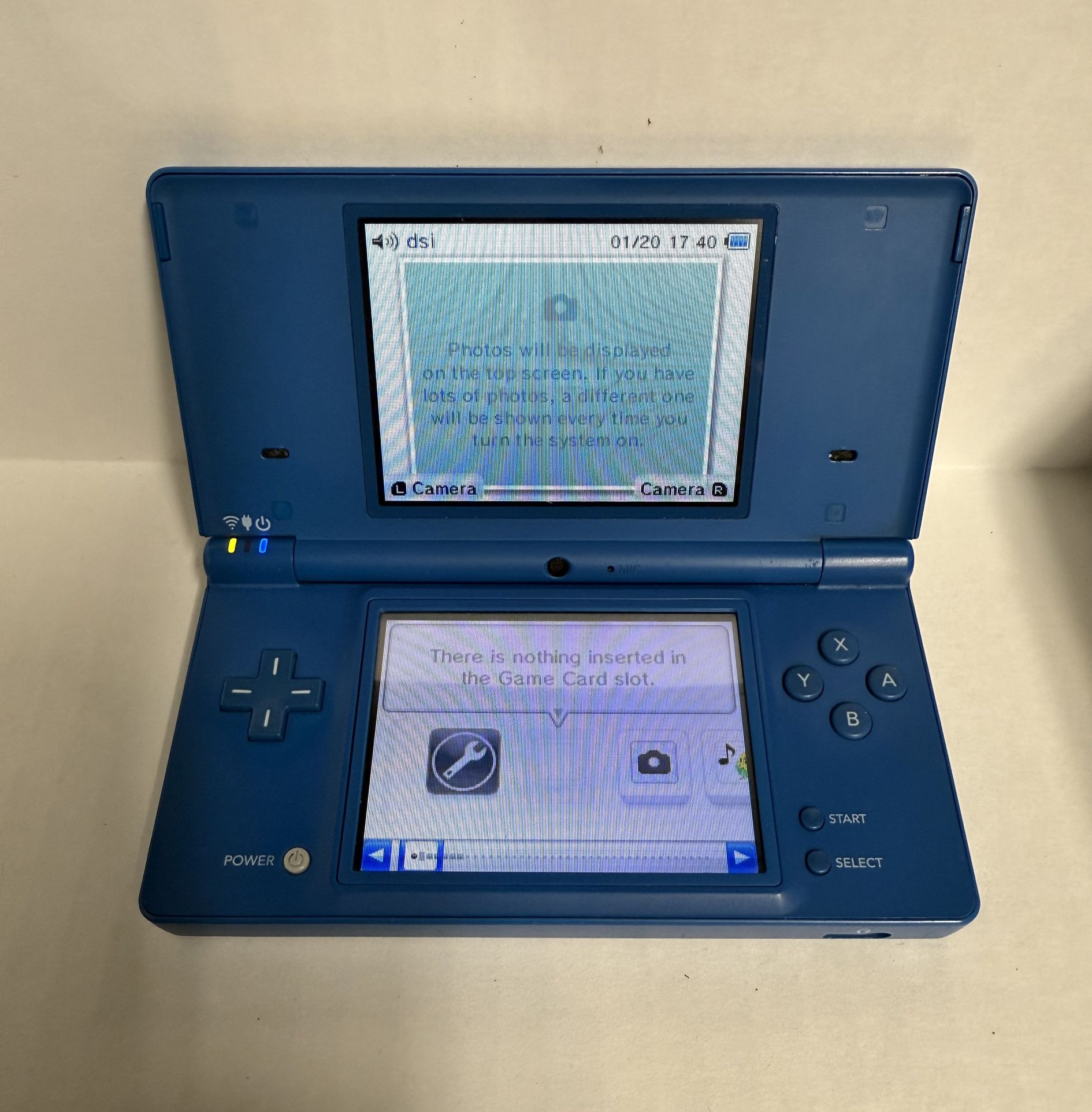 Read Description Nintendo Dsi Blue 