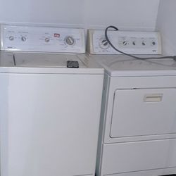 Kenmore  Tap Load Washer And Electric Dryer Set  4 Months Warranty 