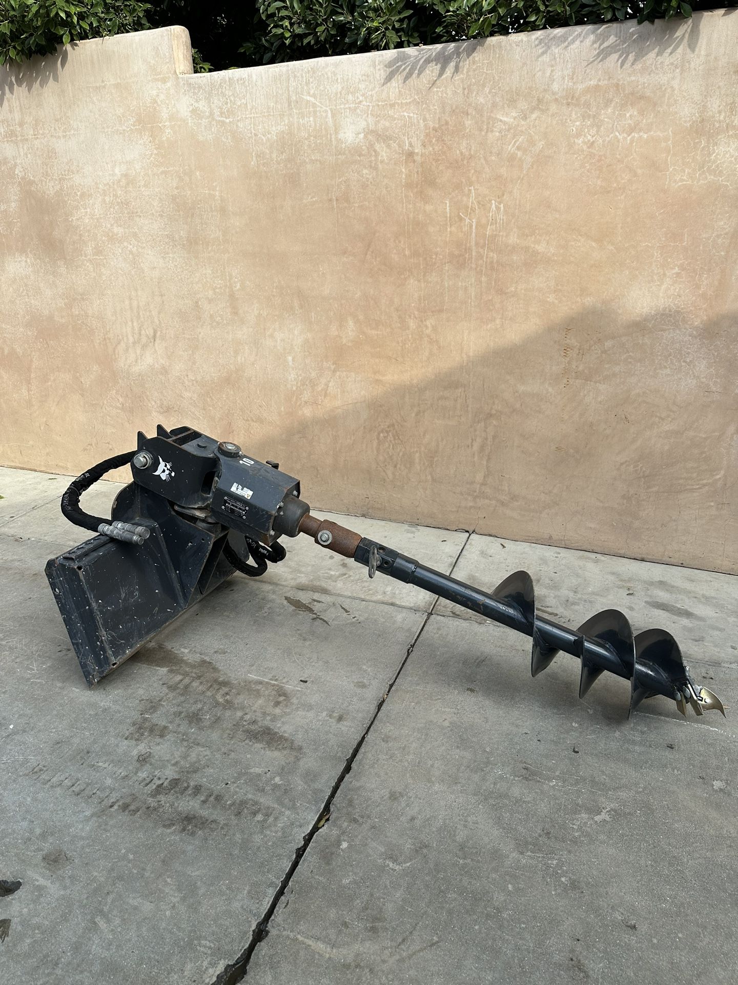 Mini Bobcat Skid Steer Auger