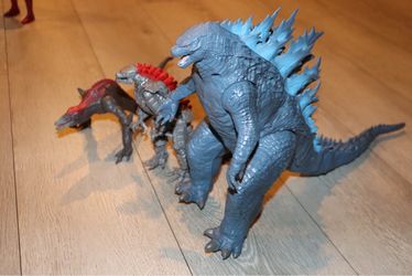 Godzilla Action Figure Lot of 3