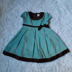 Carters Velvet Dress Size 3 Months New