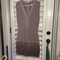 Bandage Fringe Dress