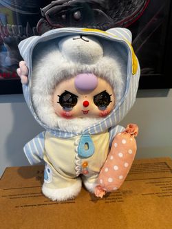 Baby Three Sweet Dreams 400% Polar Bear Plush Figure - Great Condition