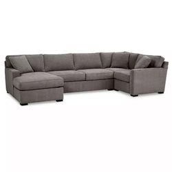 Radley 4-Pc. Fabric Chaise Sectional Sofa with Corner Piece