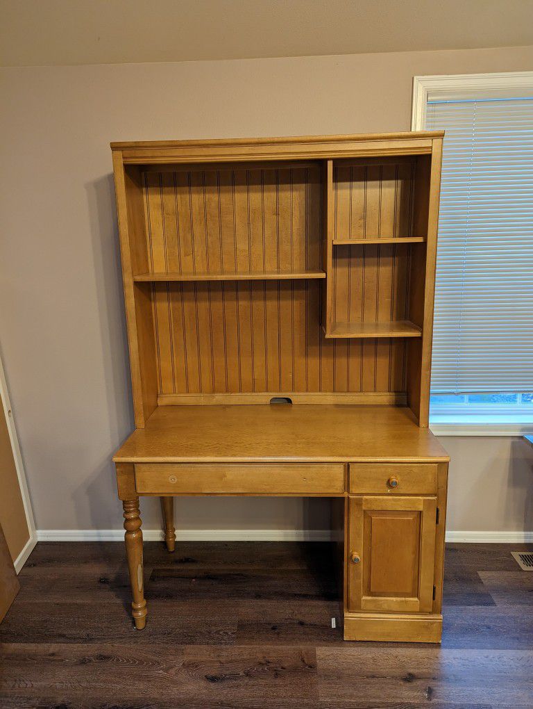 FREE Ethan Allen Computer Desk With Hutch