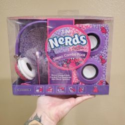 *New In Box!* Rare Find Nerds 3-in-1 Stereo Combo Pack