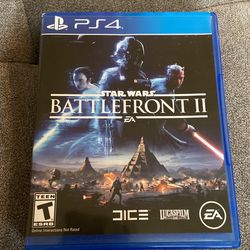 PS4 Battlefront II Star Wars