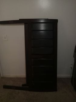 Bed with dresser
