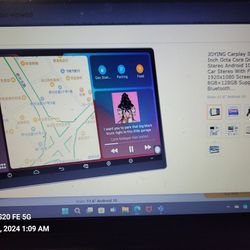 JOYING 11.6 In Octa Core Double DIN Android 10
