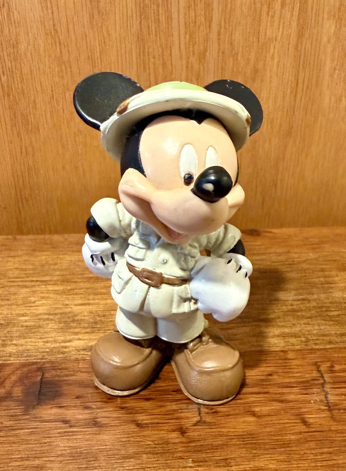 Disney Jungle Safari Explorer Mickey Mouse 3" PVC Figure Toy PlaySet Cake Topper