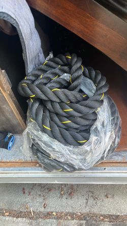 heavy-duty battle rope for training