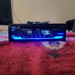 JVC Car CD Player With Bluetooth 