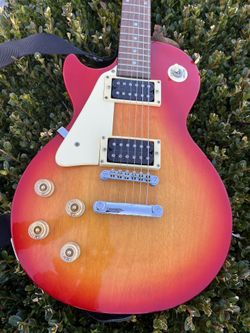 Epiphone By Gibson Les Paul 100 Left Handed Cherry Sunburst 