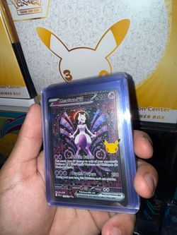 30th Anniversary Mewtwo SIR Pokemon Card