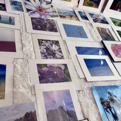 8x10 Photographs In 11x14 Mats / Smaller & Larger 